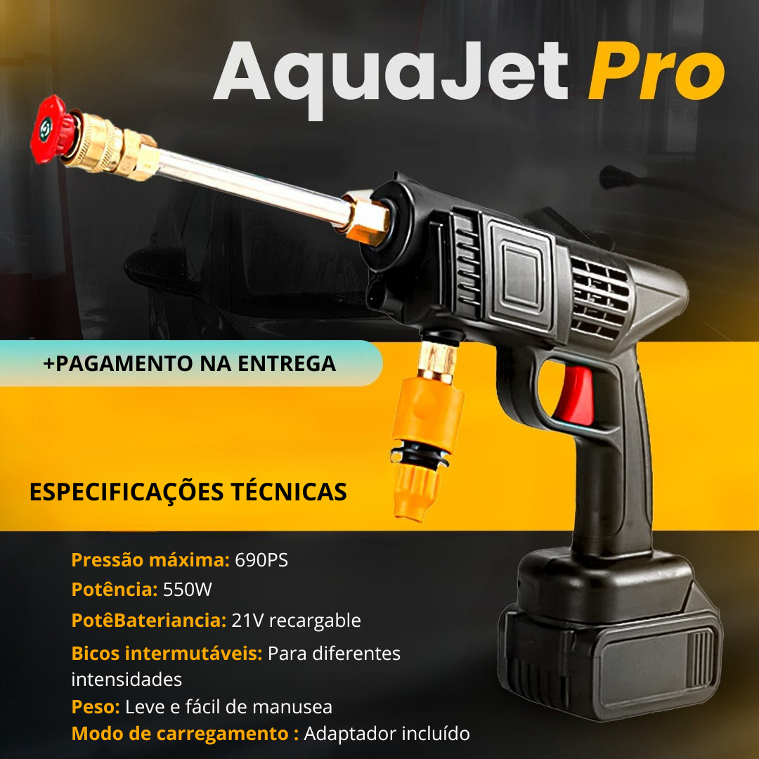 AquaJet Pro – Pistola portátil de alta pressão