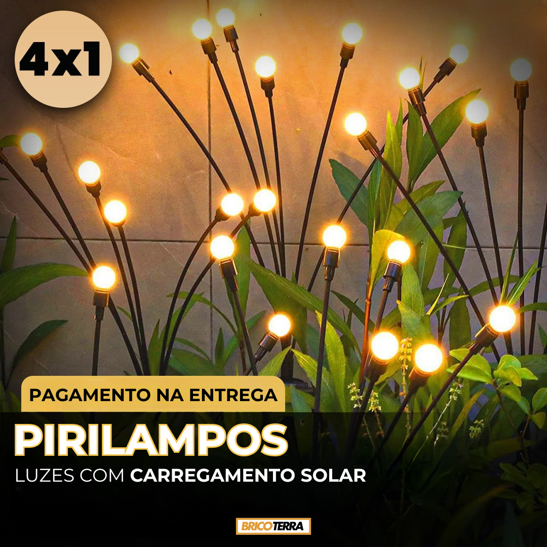 Luz solar efeito pirilampo