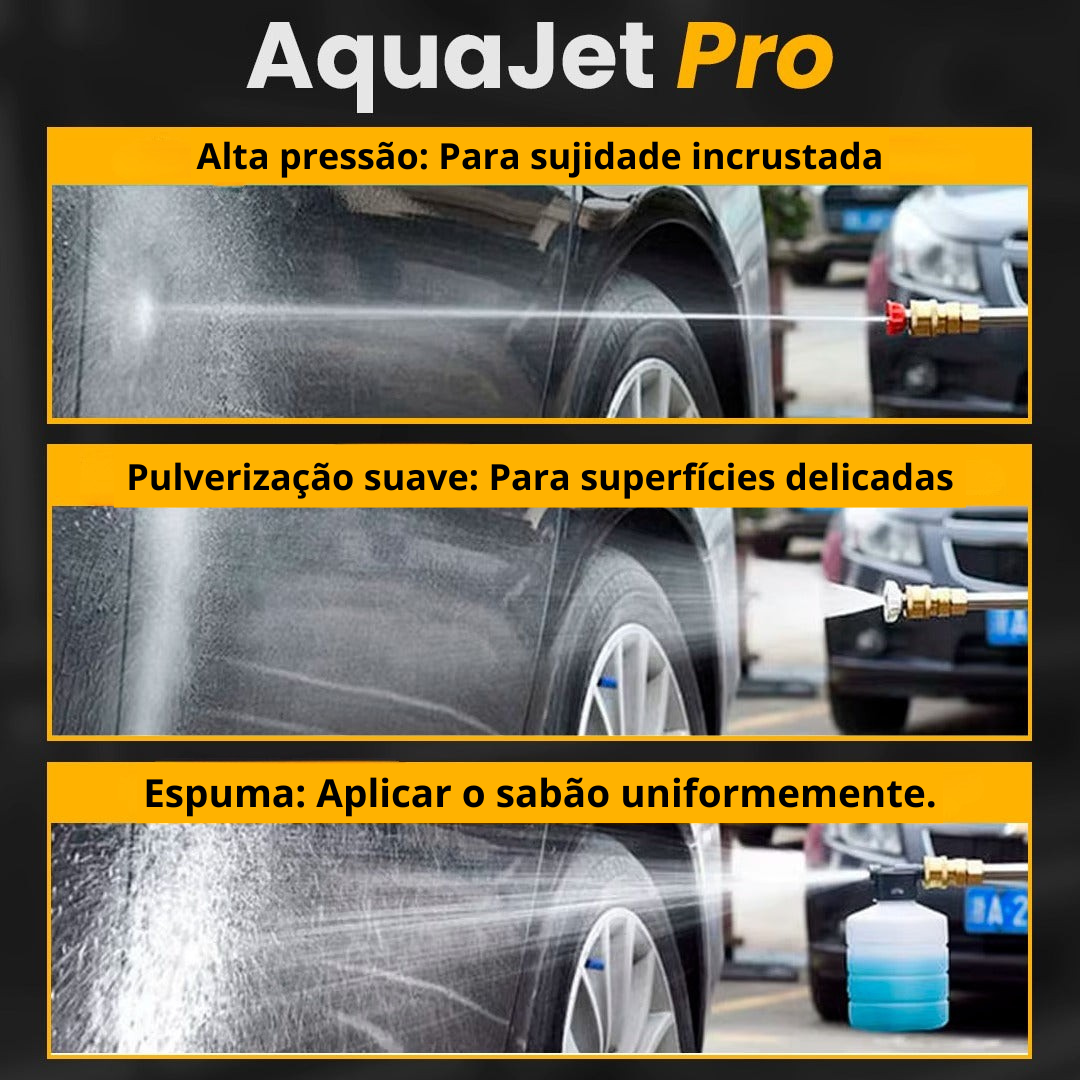 AquaJet Pro – Pistola portátil de alta pressão