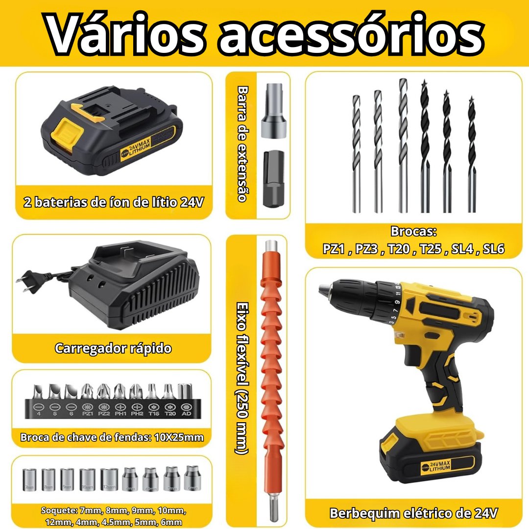 FlexBerbequimPro Sem Fio