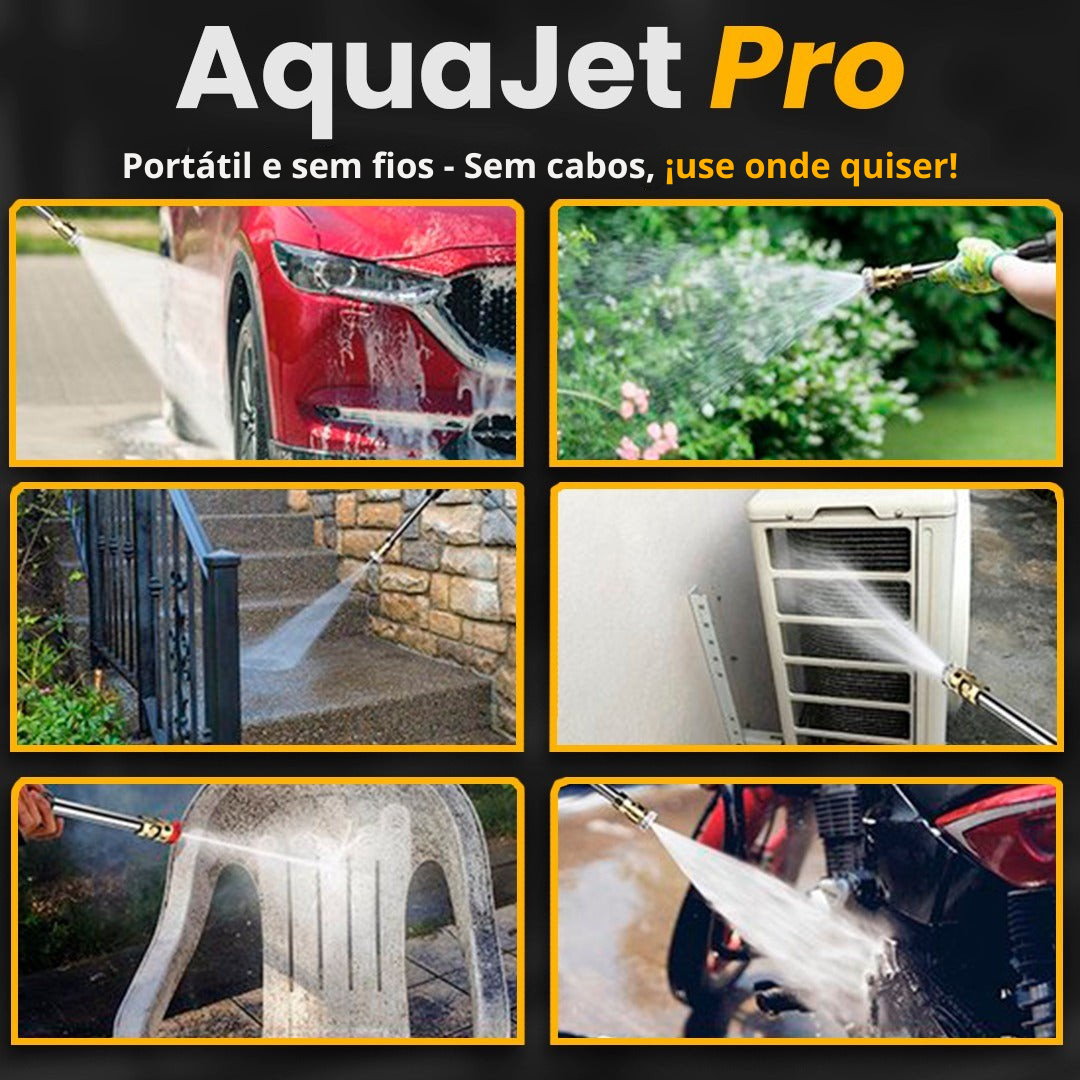 AquaJet Pro – Pistola portátil de alta pressão