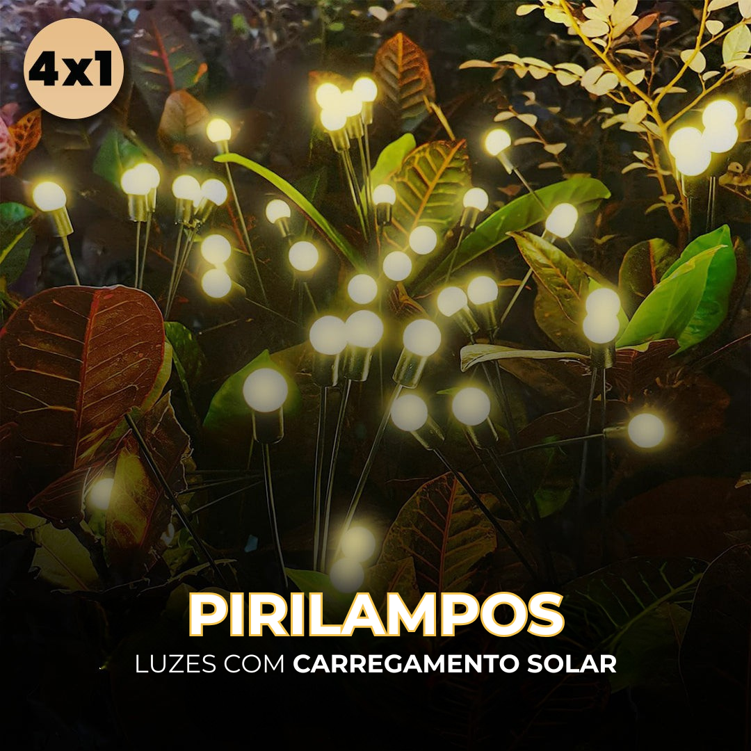 Luz solar efeito pirilampo
