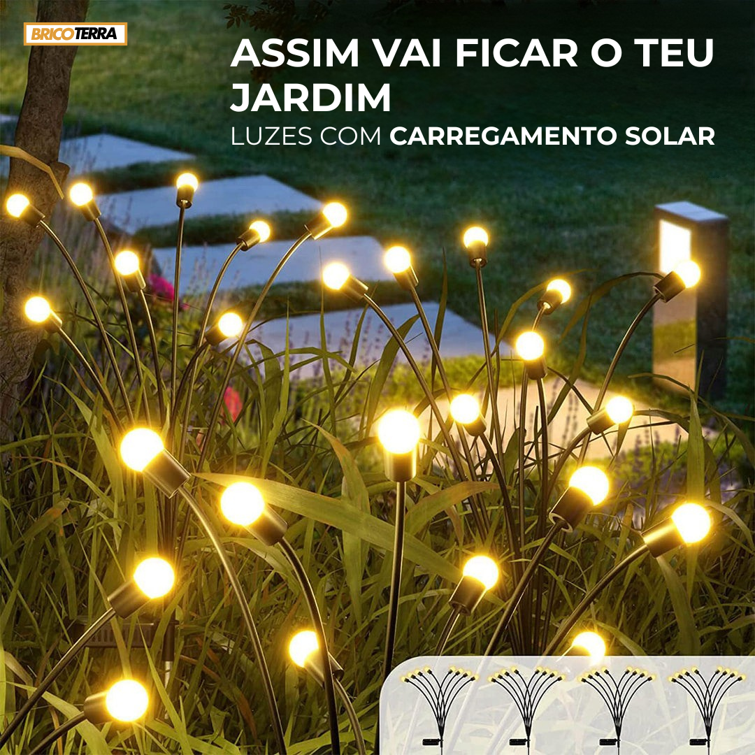 Luz solar efeito pirilampo