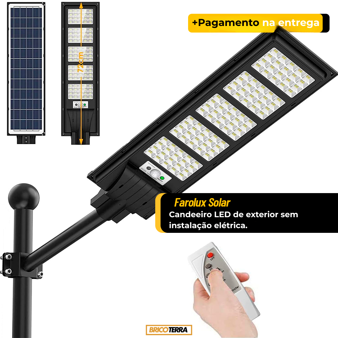 Farolux Solar - Ilumina sem Pagar