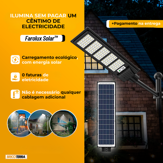 Farolux Solar - Ilumina sem Pagar