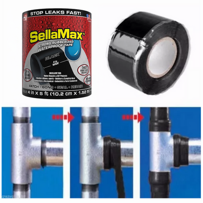 [2X1] SellaMax™ - Fita de vedação de fissuras e fugas