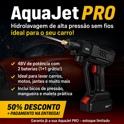 AquaJet Pro – Pistola portátil de alta pressão