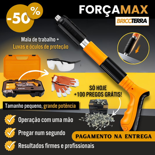 ForçaMax - Pistola de pregos